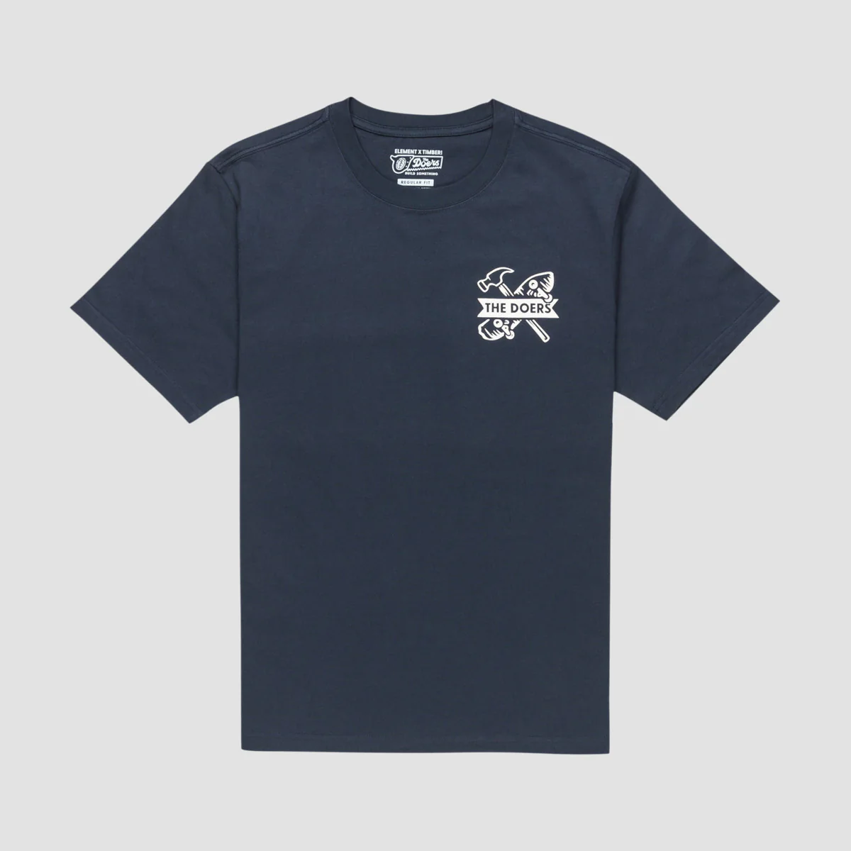 Element X Timber Supply T-Shirt Eclipse Navy - Image 2