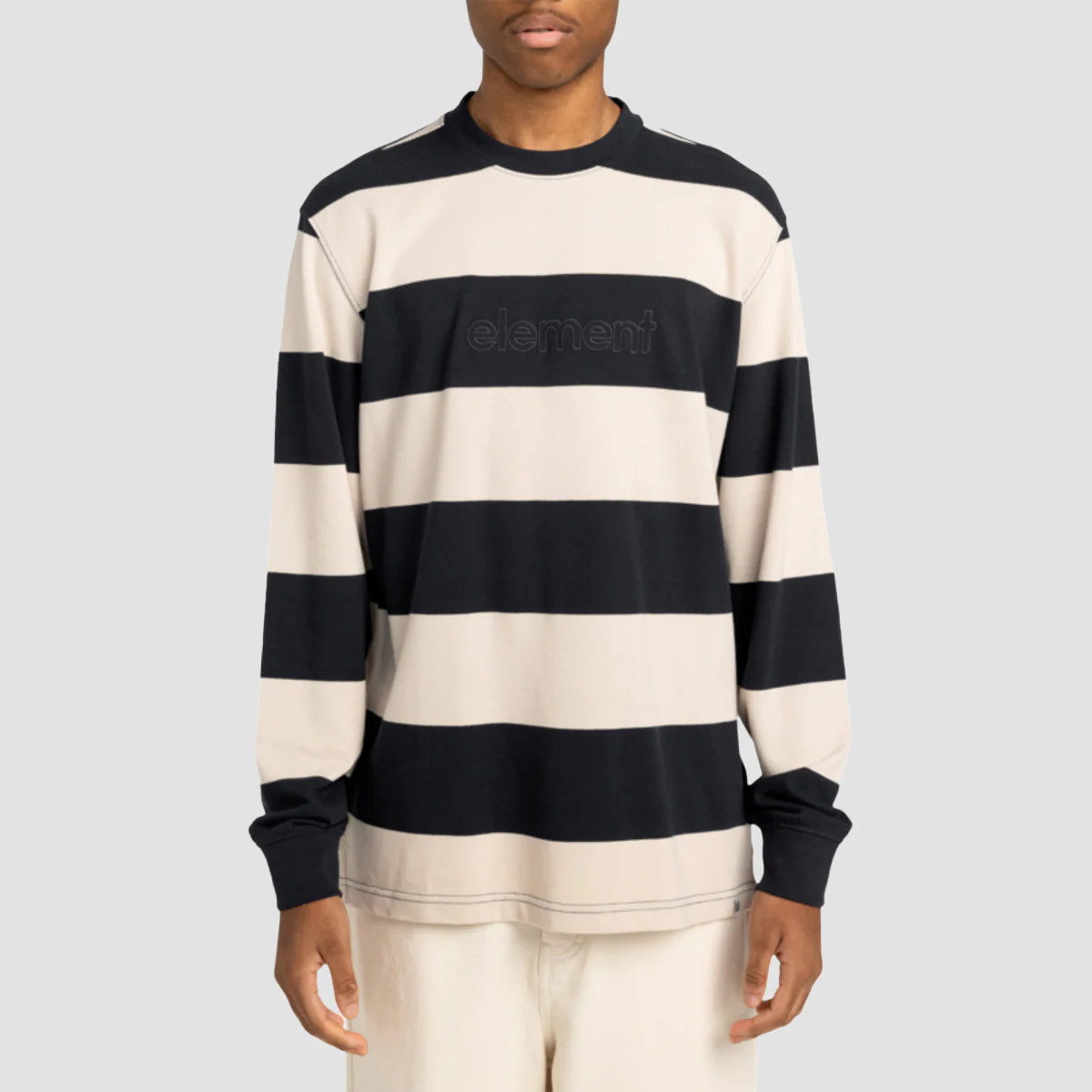 Element Yacht Club Longsleeve T-Shirt Eclipse Navy/Oatmilk