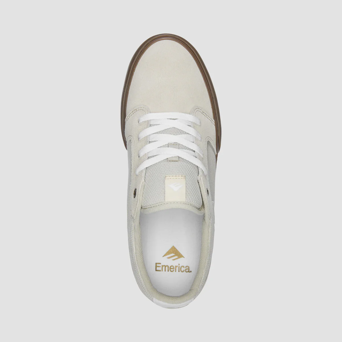 Emerica Cadence Shoes - White/Gum - Image 2