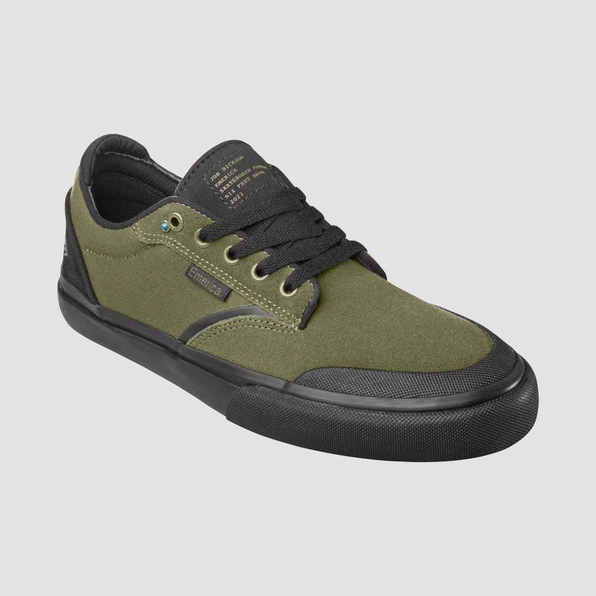 Emerica Dickson X Six Feet Above Shoes - Od Black - Image 2