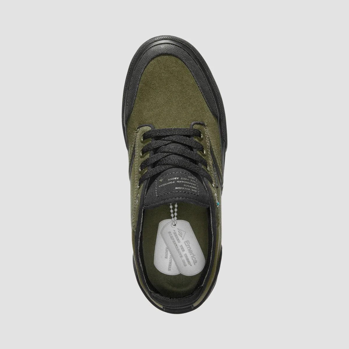 Emerica Dickson X Six Feet Above Shoes - Od Black - Image 3