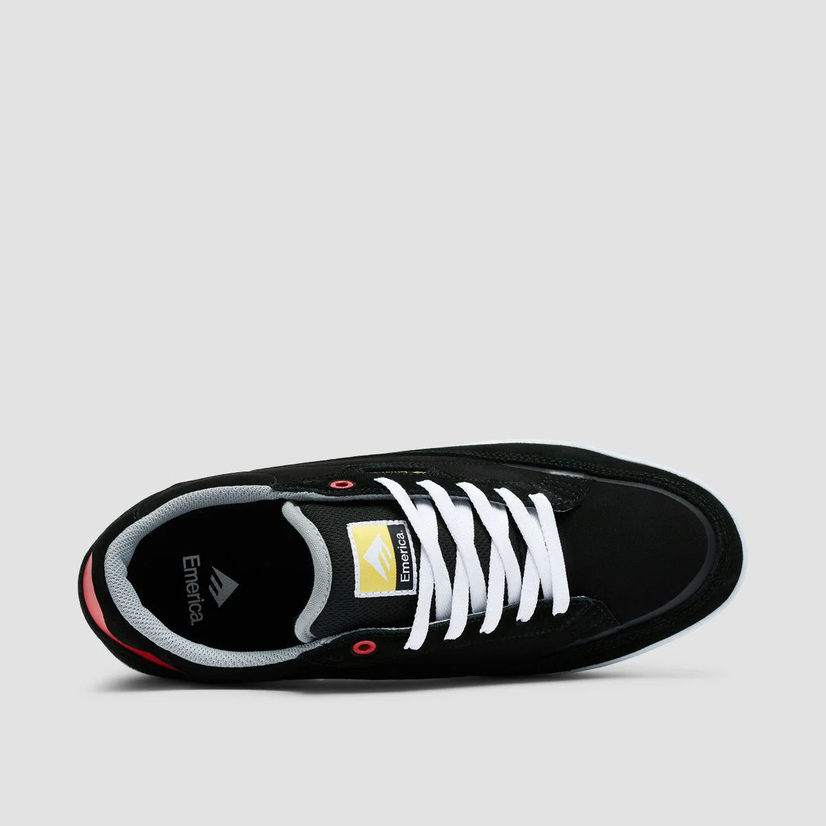 Emerica Gamma Shoes Black/White/Red - Image 4