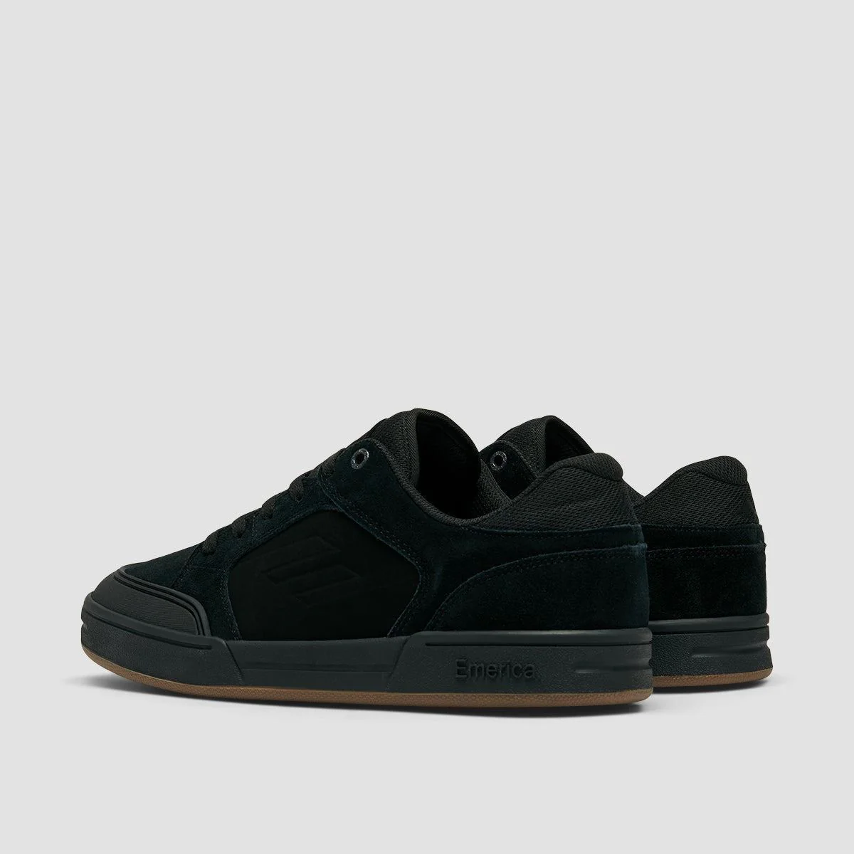Emerica Heritic Shoes - Black/Black - Image 3