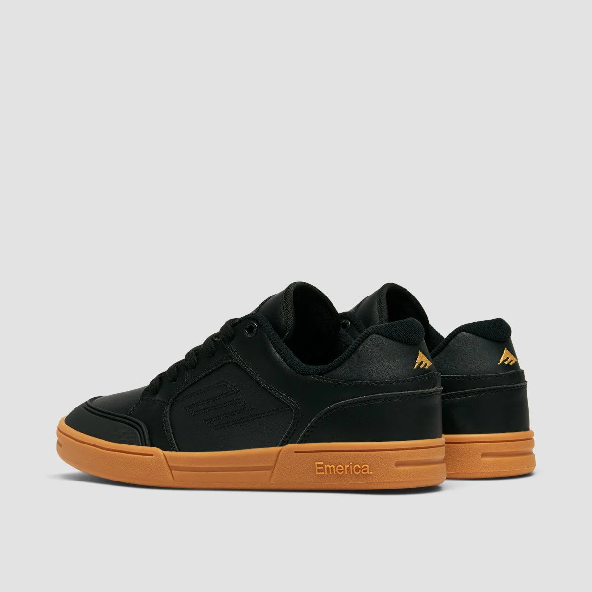 Emerica Heritic Shoes - Black/Gum - Image 3