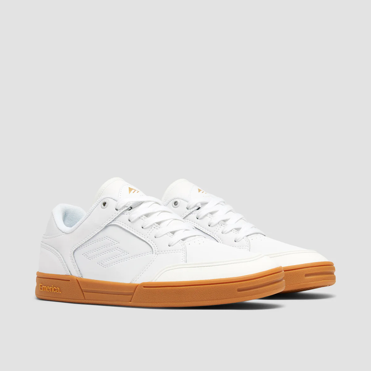 Emerica Heritic Shoes - White/Gum - Image 2