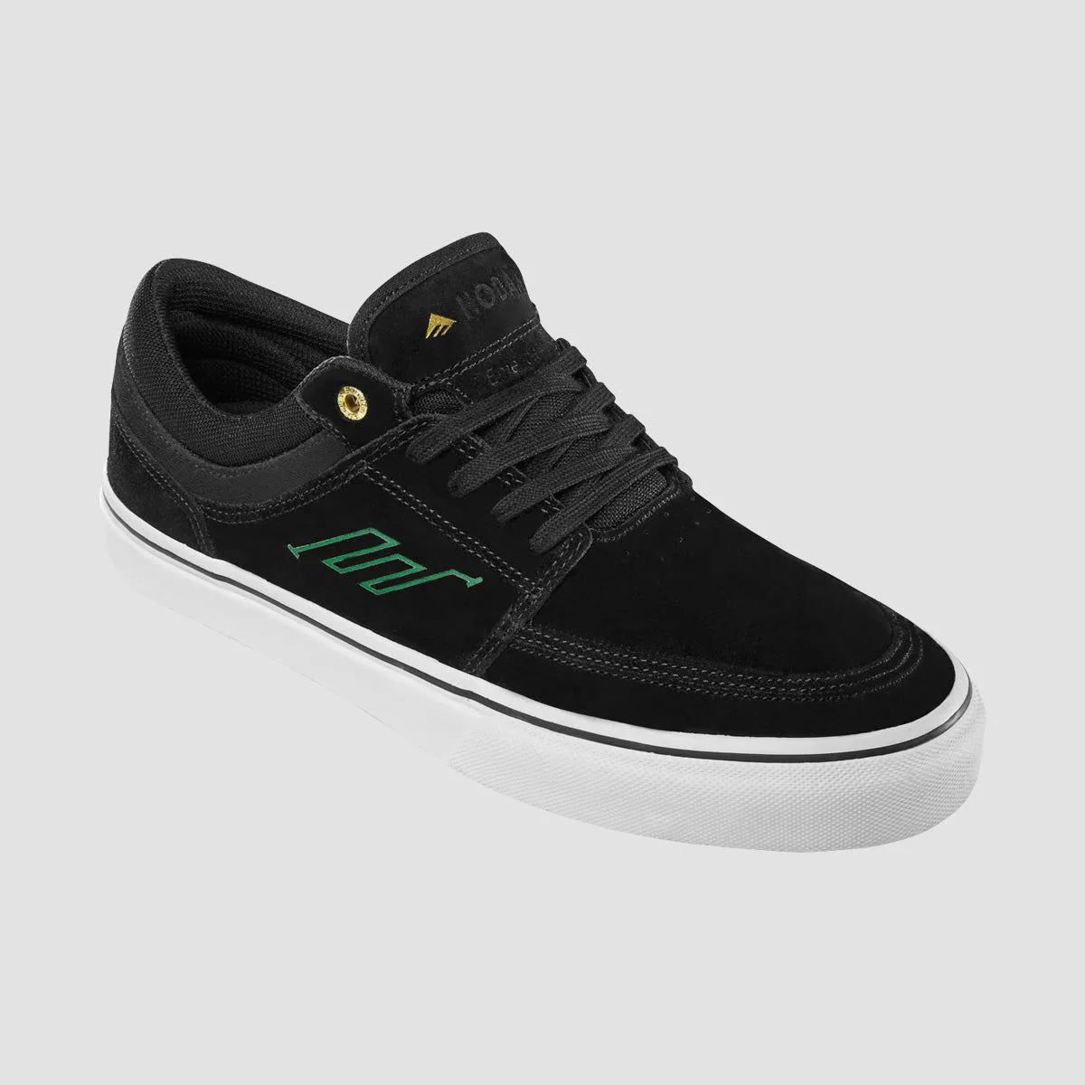 Emerica Hoban Shoes - Black/White/Gold - Image 2