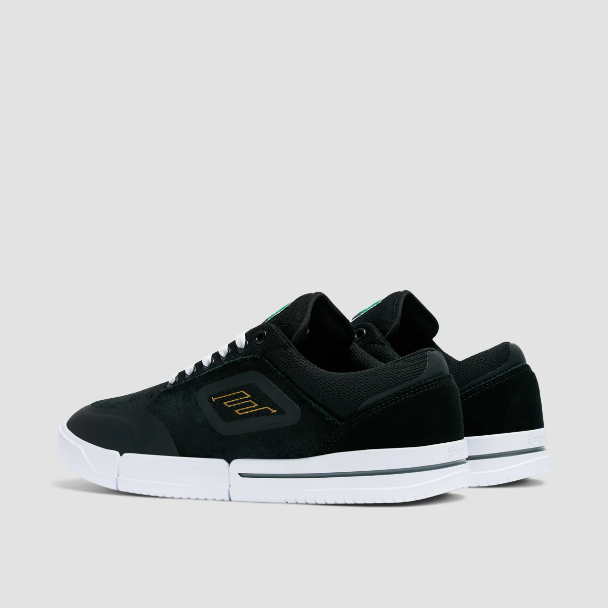 Emerica Phocus G6 Shoes Black/White/Gold - Image 3