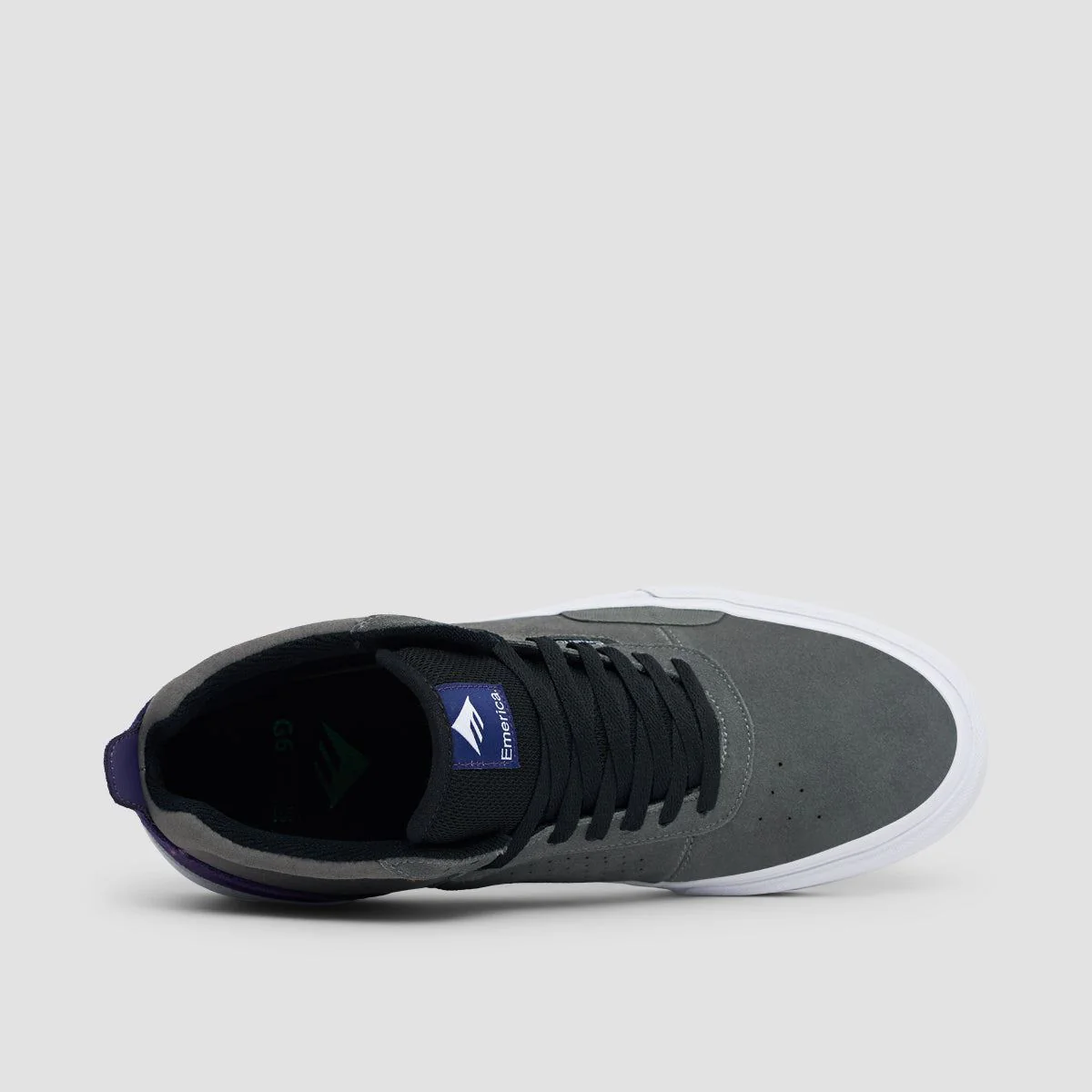 Emerica Pillar Shoes - Grey/Purple - Image 4