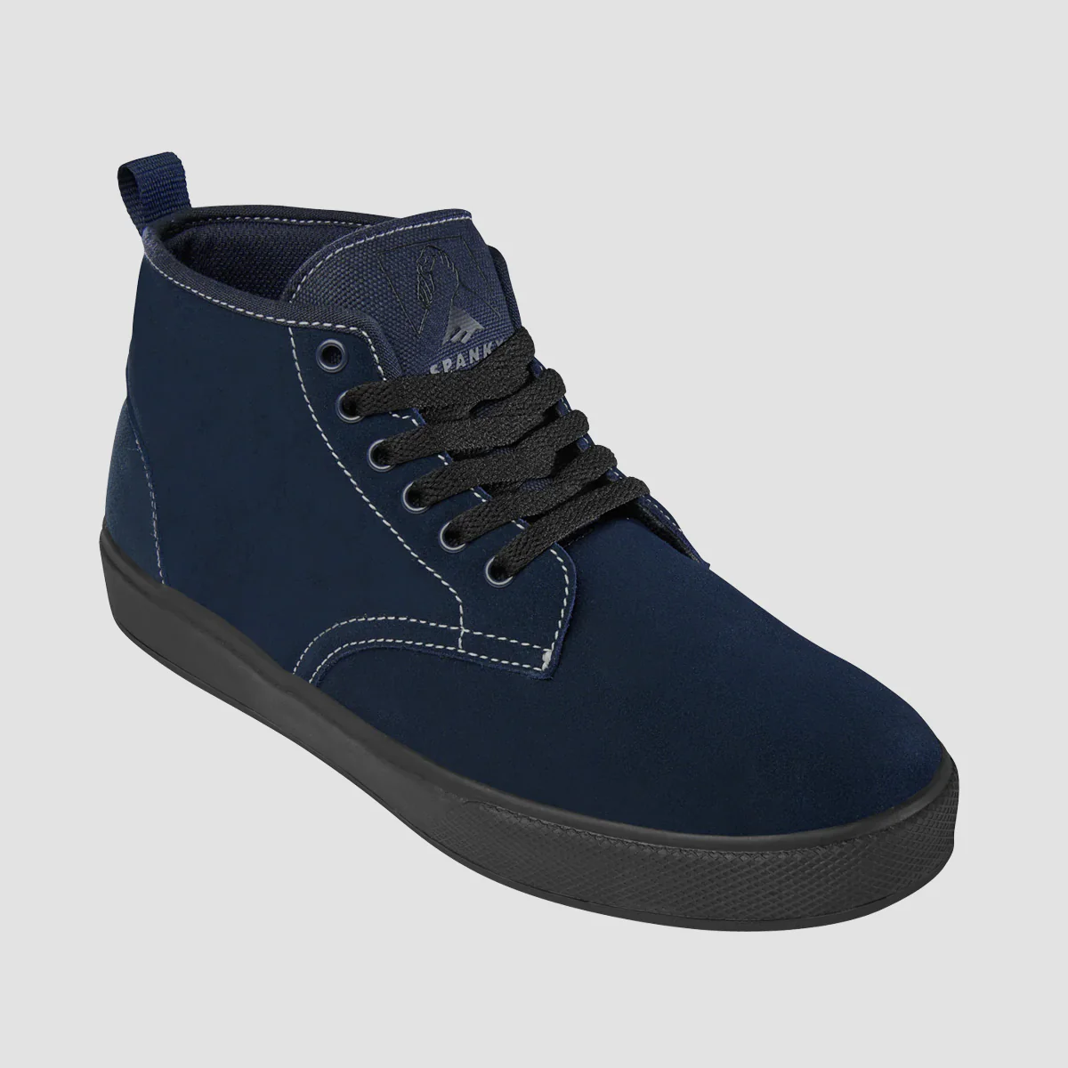 Emerica Spanky High Top Shoes - Navy/Black - Image 2