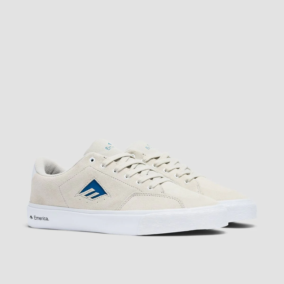 Emerica Temple Shoes White/Blue - Image 2