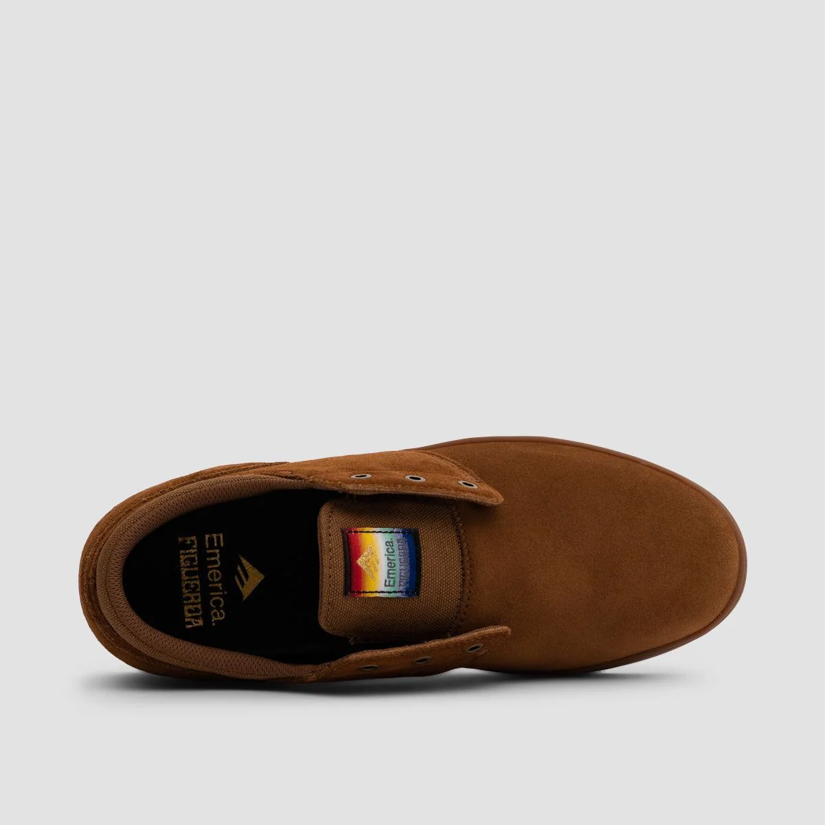 Emerica The Figueroa Shoes - Brown/Gum - Image 3