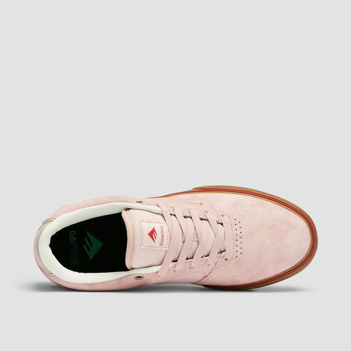 Emerica The Low Vulc Shoes - Pink - Image 4