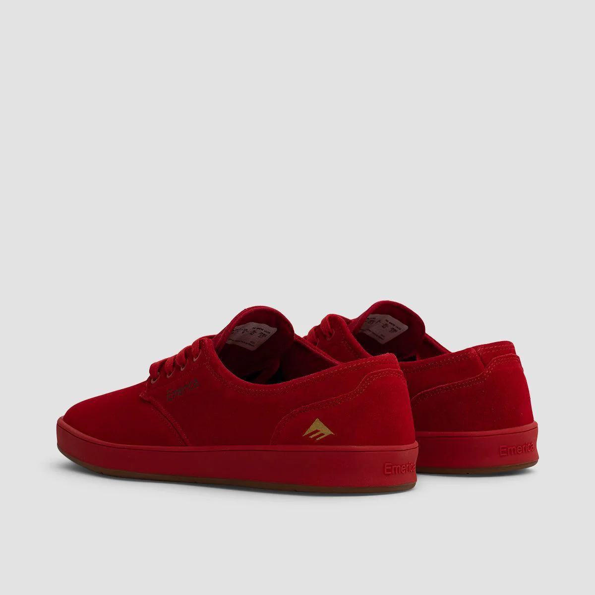 Emerica The Romero Laced Shoes - Red/Gold - Image 3