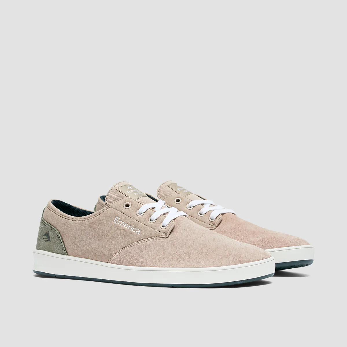 Emerica The Romero Laced Shoes Beige/Grey/White - Image 2