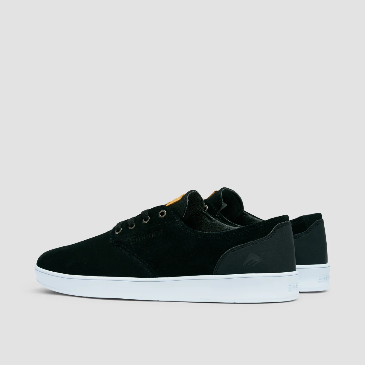 Emerica The Romero Laced Shoes Black/Black/White - Image 3