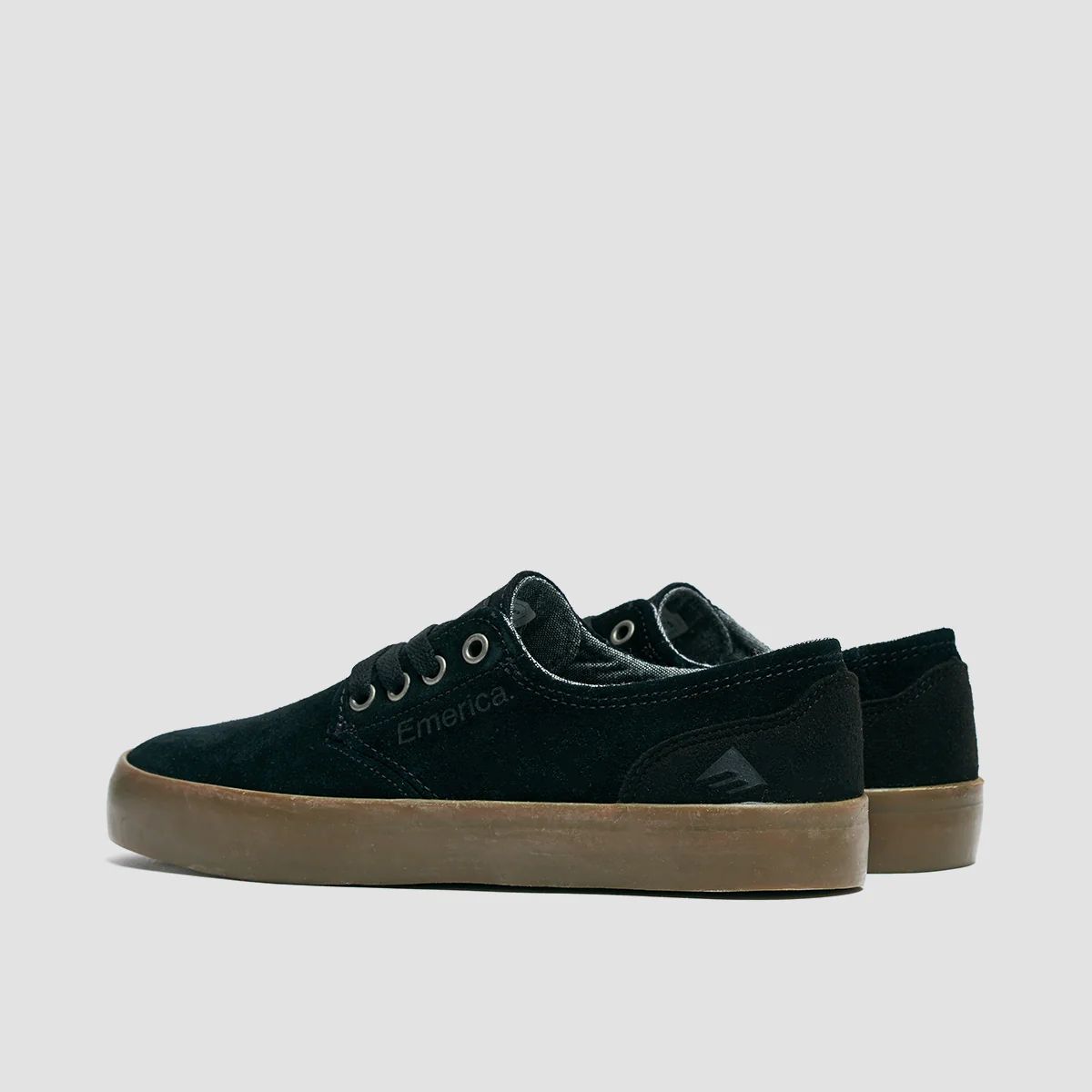 Emerica The Romero Laced Shoes Black/Gum - Kids - Image 3