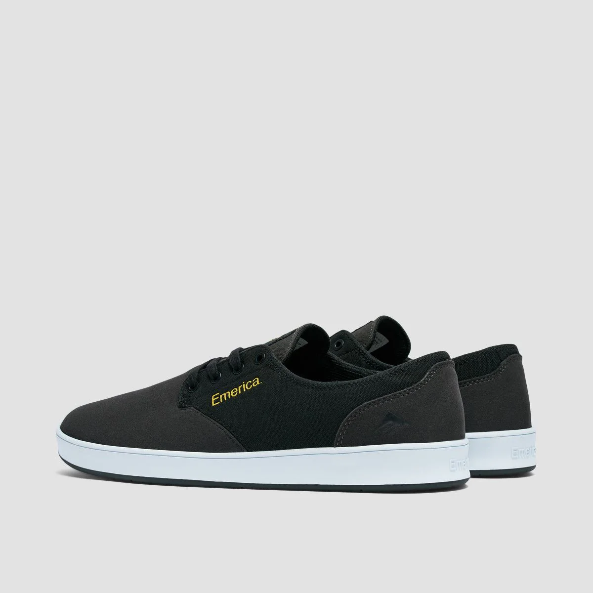 Emerica The Romero Laced Shoes Grey/Black/Yellow - Image 3