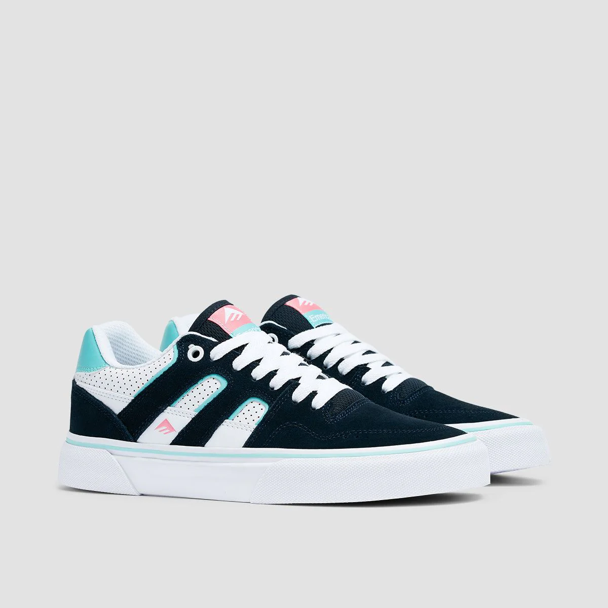 Emerica Tilt G6 Vulc Shoes Navy/White/Blue - Image 2