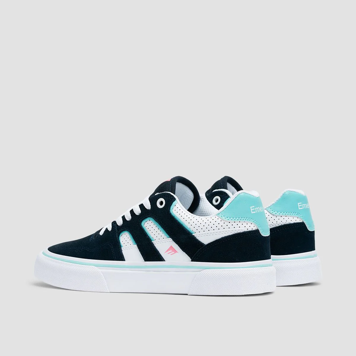 Emerica Tilt G6 Vulc Shoes Navy/White/Blue - Image 3