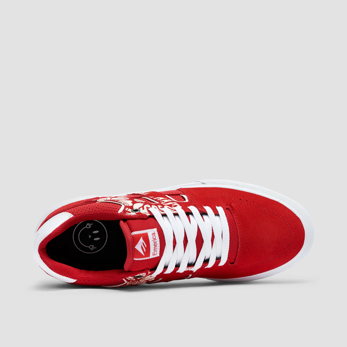 Emerica Tilt G6 Vulc Shoes Red/White - Image 4