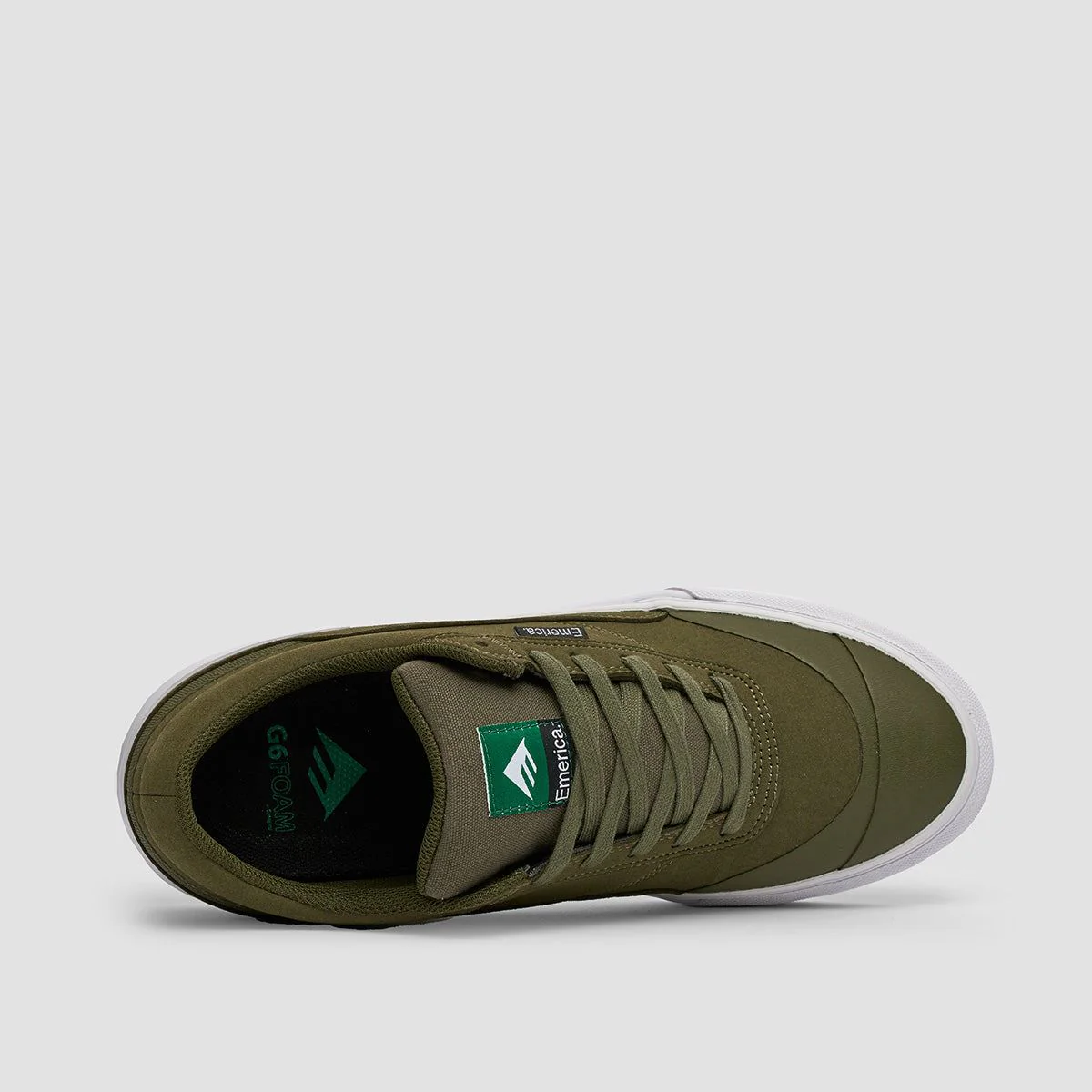 Emerica Vulcano Shoes - Olive - Image 4