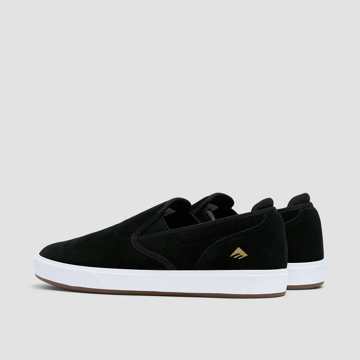 Emerica Wino G6 Cup Slip On Shoes Black - Image 3