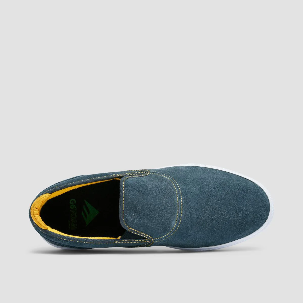 Emerica Wino G6 Cup Slip On Shoes Grey - Image 4