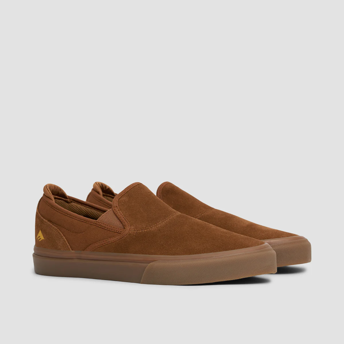 Emerica Wino G6 Slip-On Shoes - Brown/Gum - Image 2