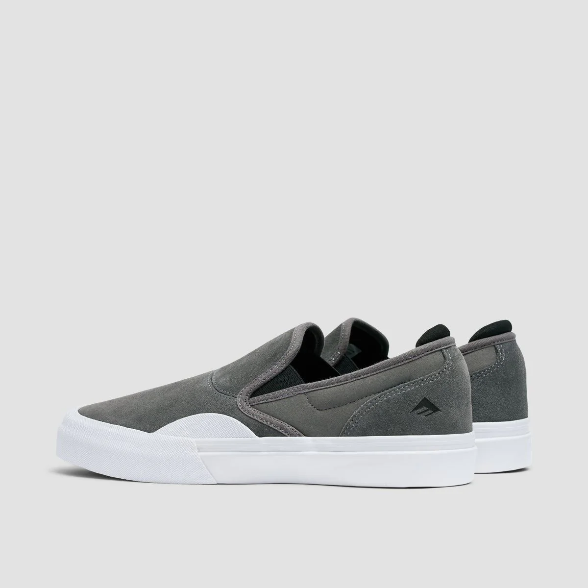 Emerica Wino G6 Slip On Shoes Grey/Black/White - Image 3