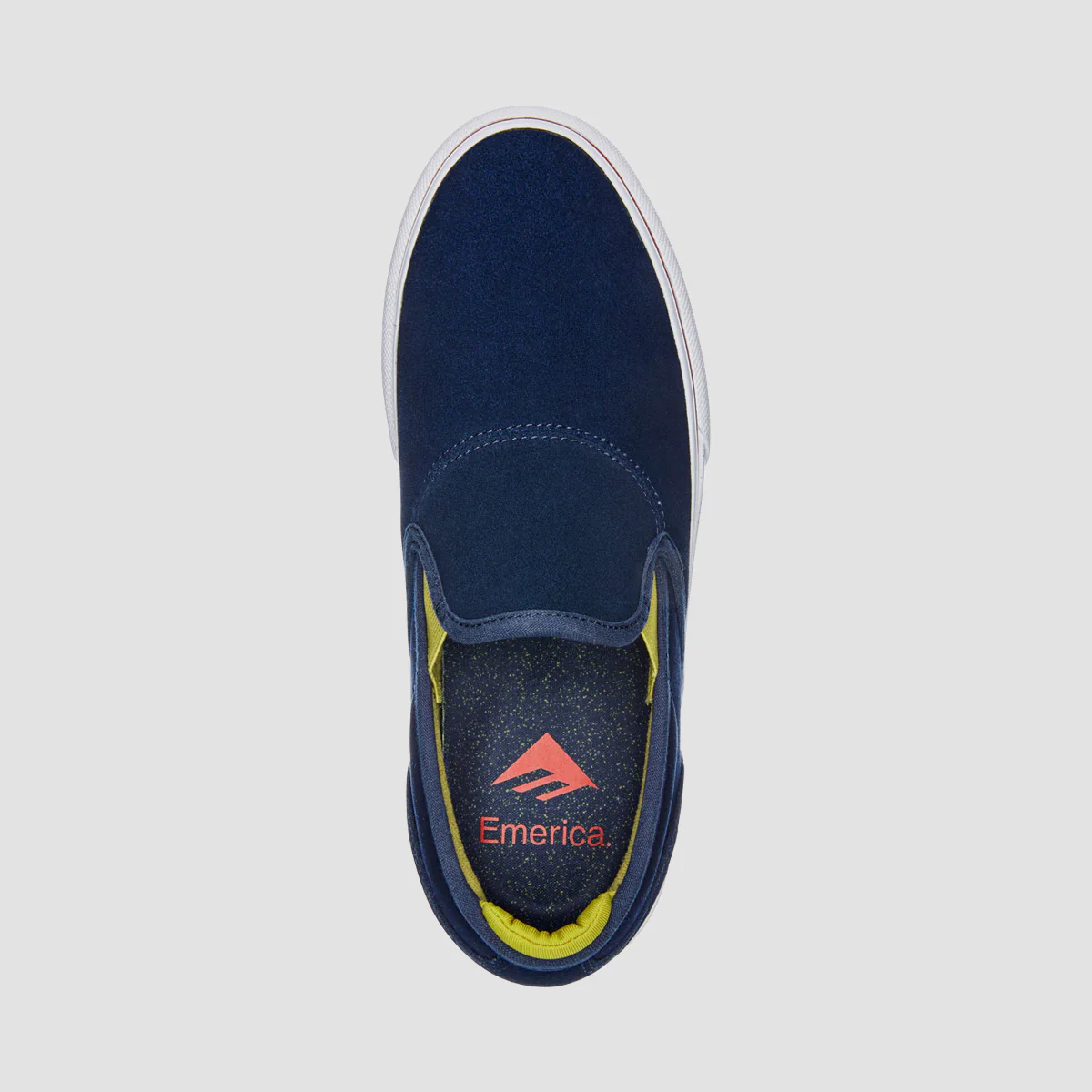 Emerica Wino G6 Slip-On Shoes - Navy/Gold/White - Image 3