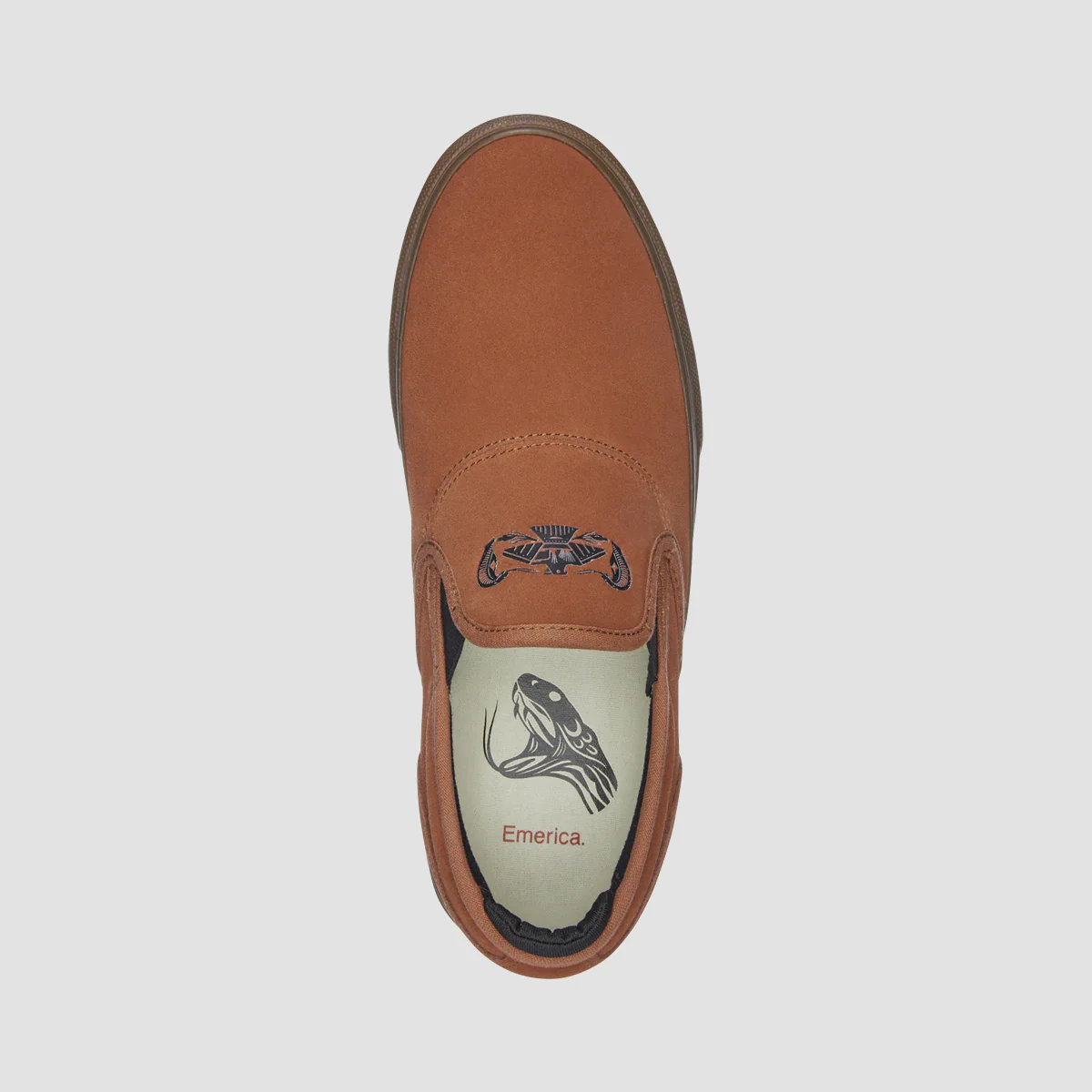 Emerica Wino G6 Slip-On X Jess Mudgett Shoes - Clay - Image 2