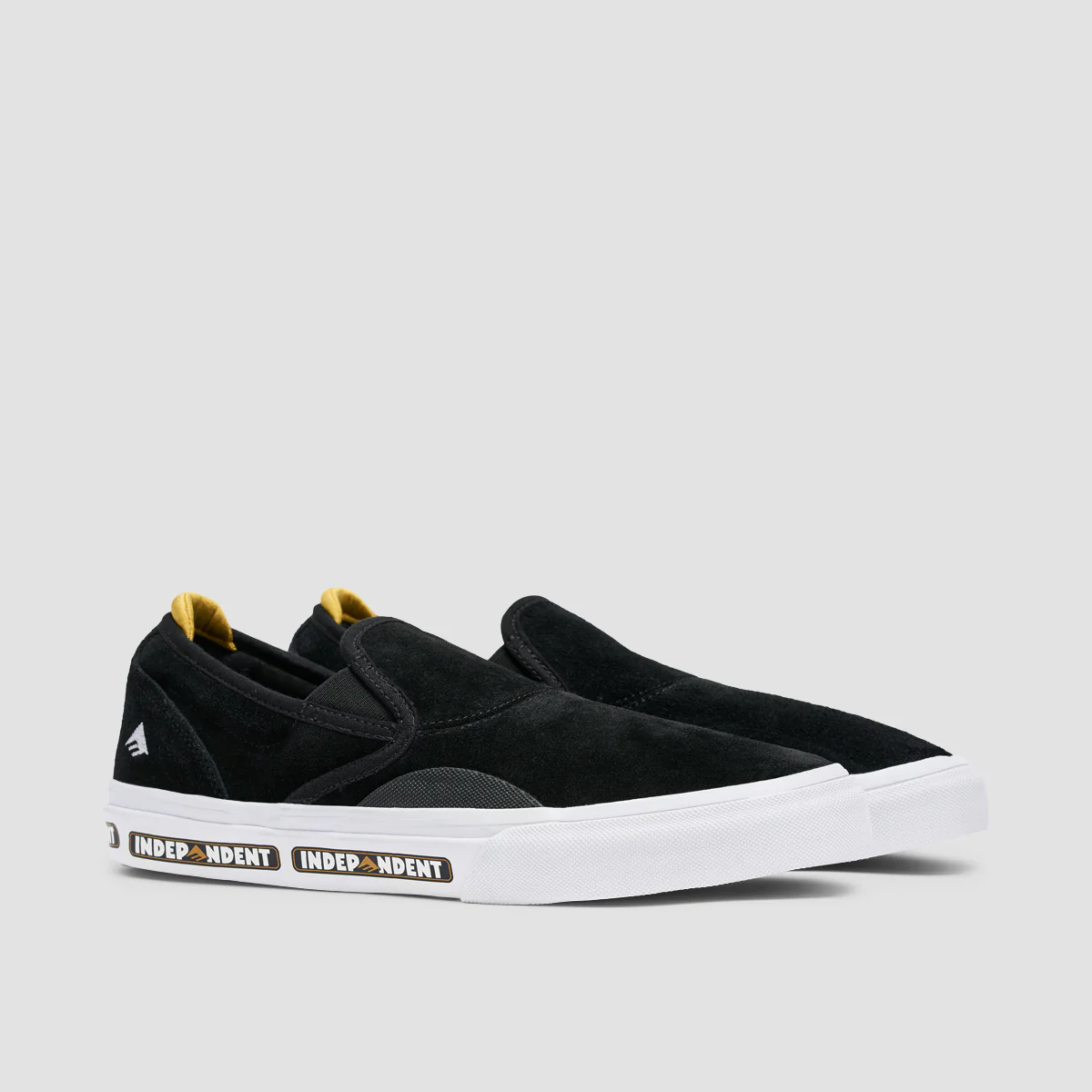 Emerica Wino G6 X Independent Slip On Shoes Black - Image 2