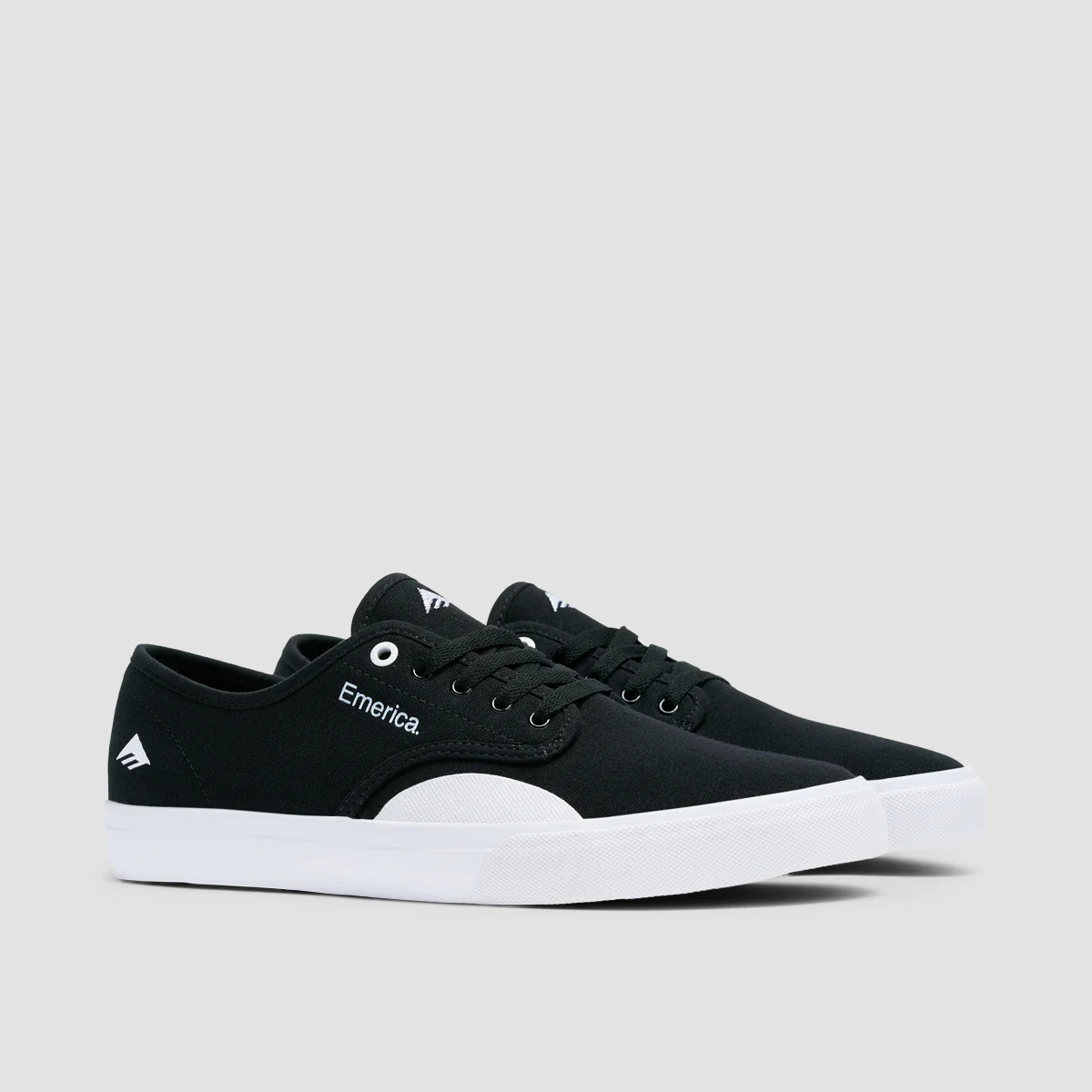 Emerica Wino Standard Shoes Black/White/Gum - Image 2