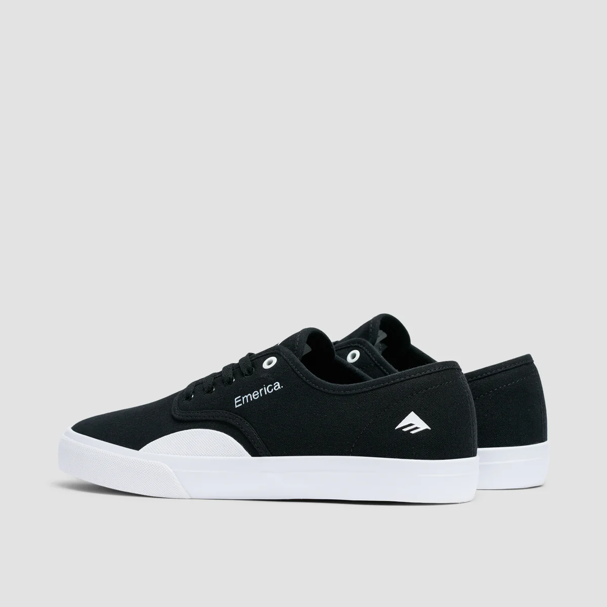 Emerica Wino Standard Shoes Black/White/Gum - Image 3