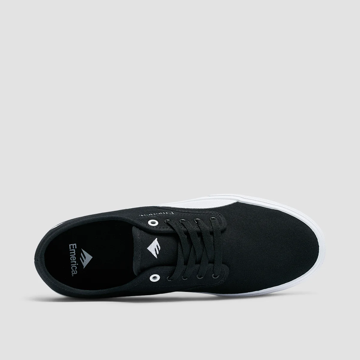 Emerica Wino Standard Shoes Black/White/Gum - Image 4