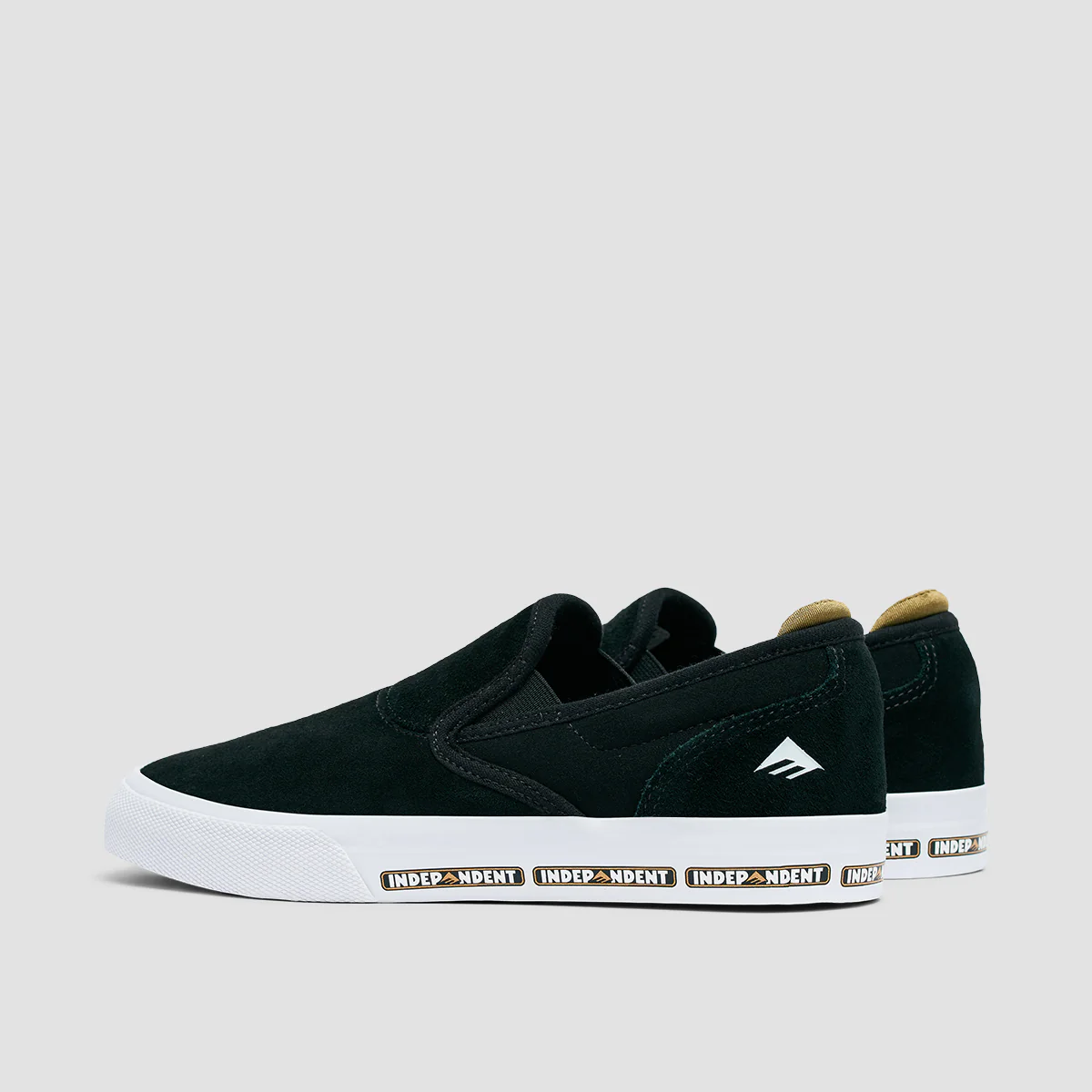 Emerica Wino X Indy Slip On Shoes Black - Kids - Image 3
