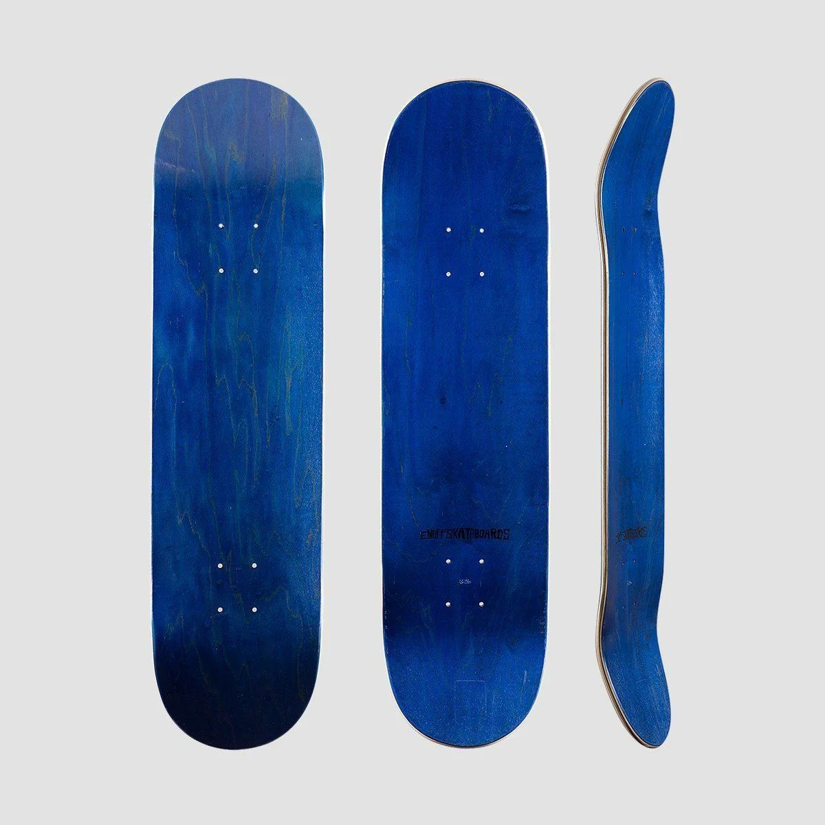 Enuff Classic Skateboard Deck Blue - 8.25" - Image 2