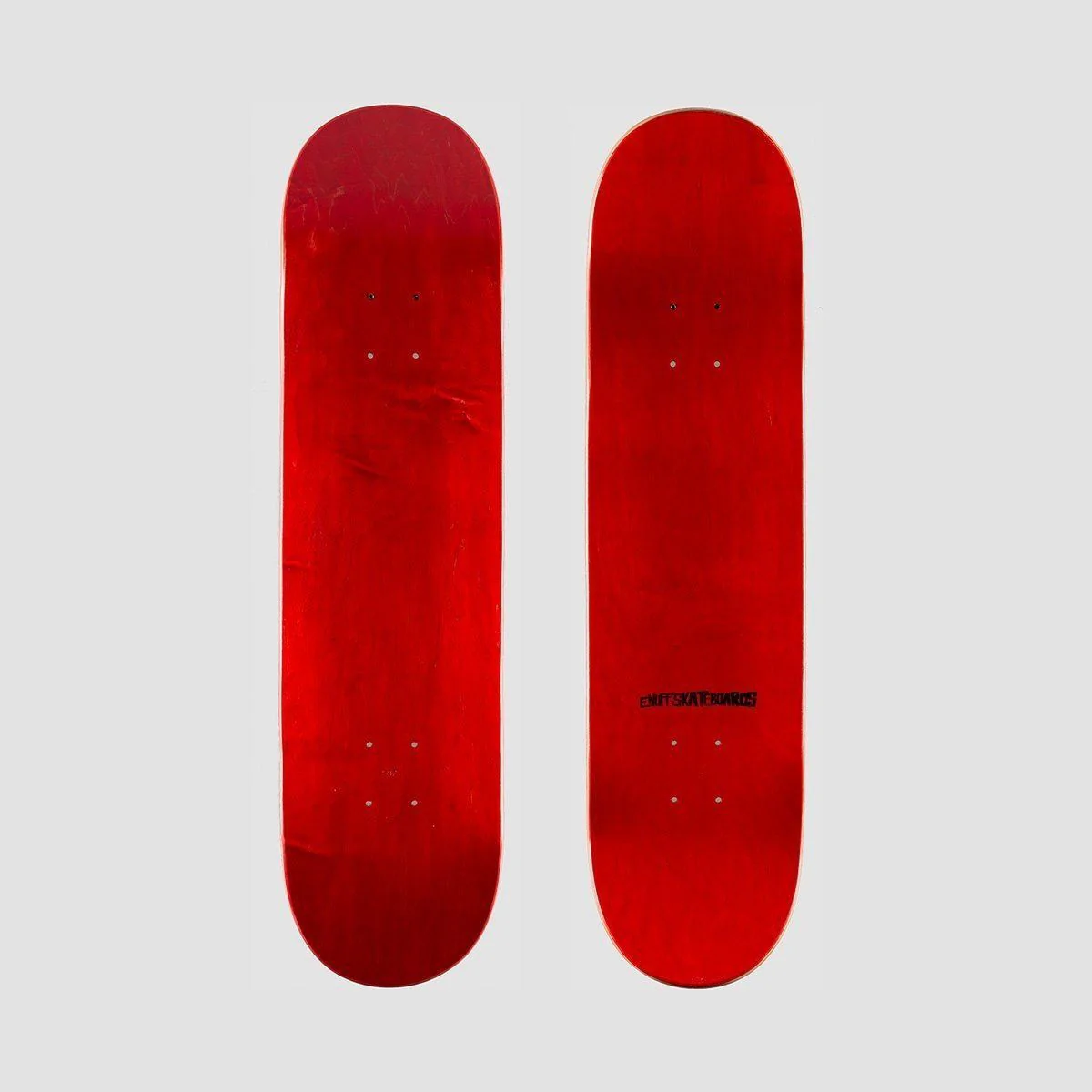 Enuff Classic Skateboard Deck Red - 7.75" - Image 2