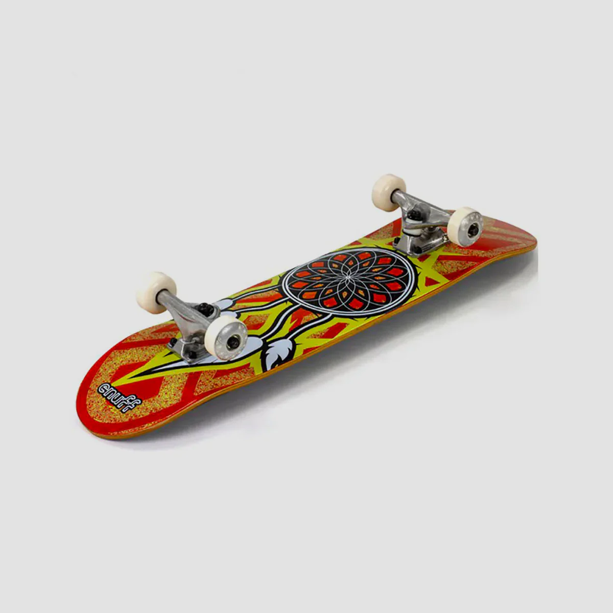 Enuff Dreamcatcher Mini Skateboard Orange/Yellow - 7.25" - Image 2