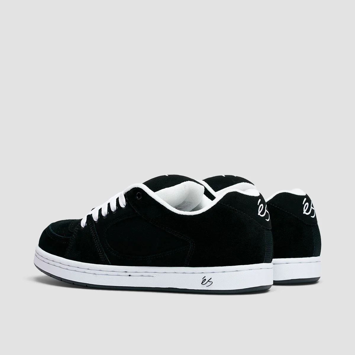 eS Accel OG Shoes - Black/White/Black - Image 3