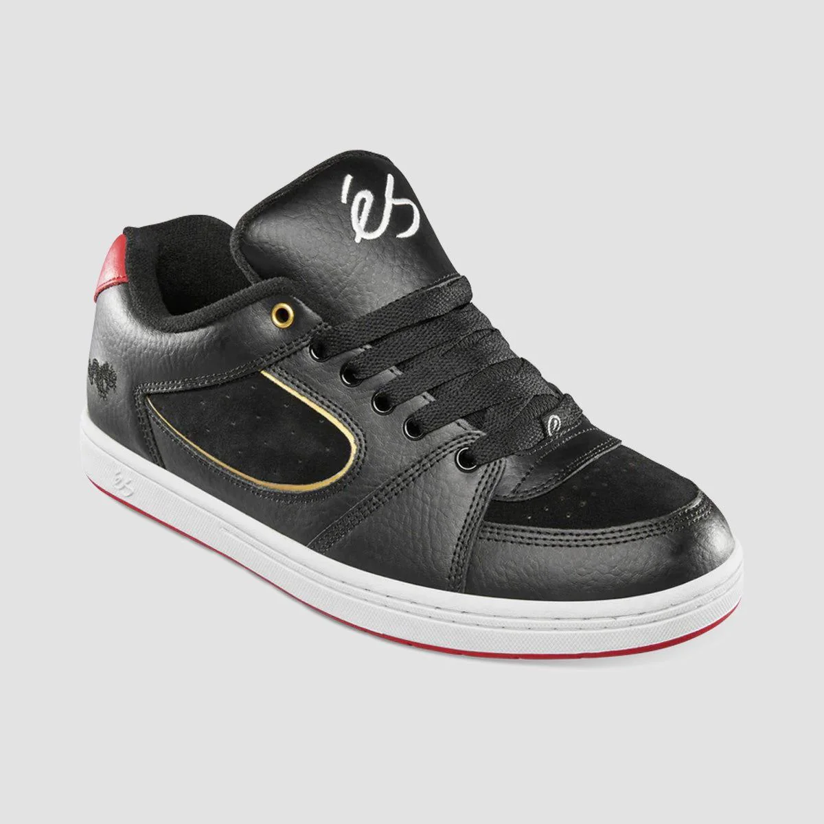 eS Accel Og Shoes - Black/Gold/White - Image 4