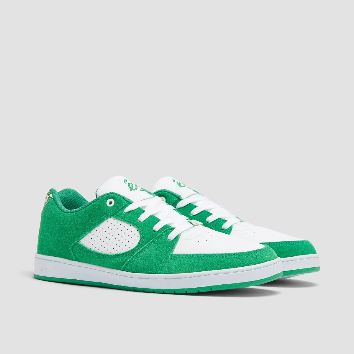eS Accel Slim Shoes - Green/White - Image 2