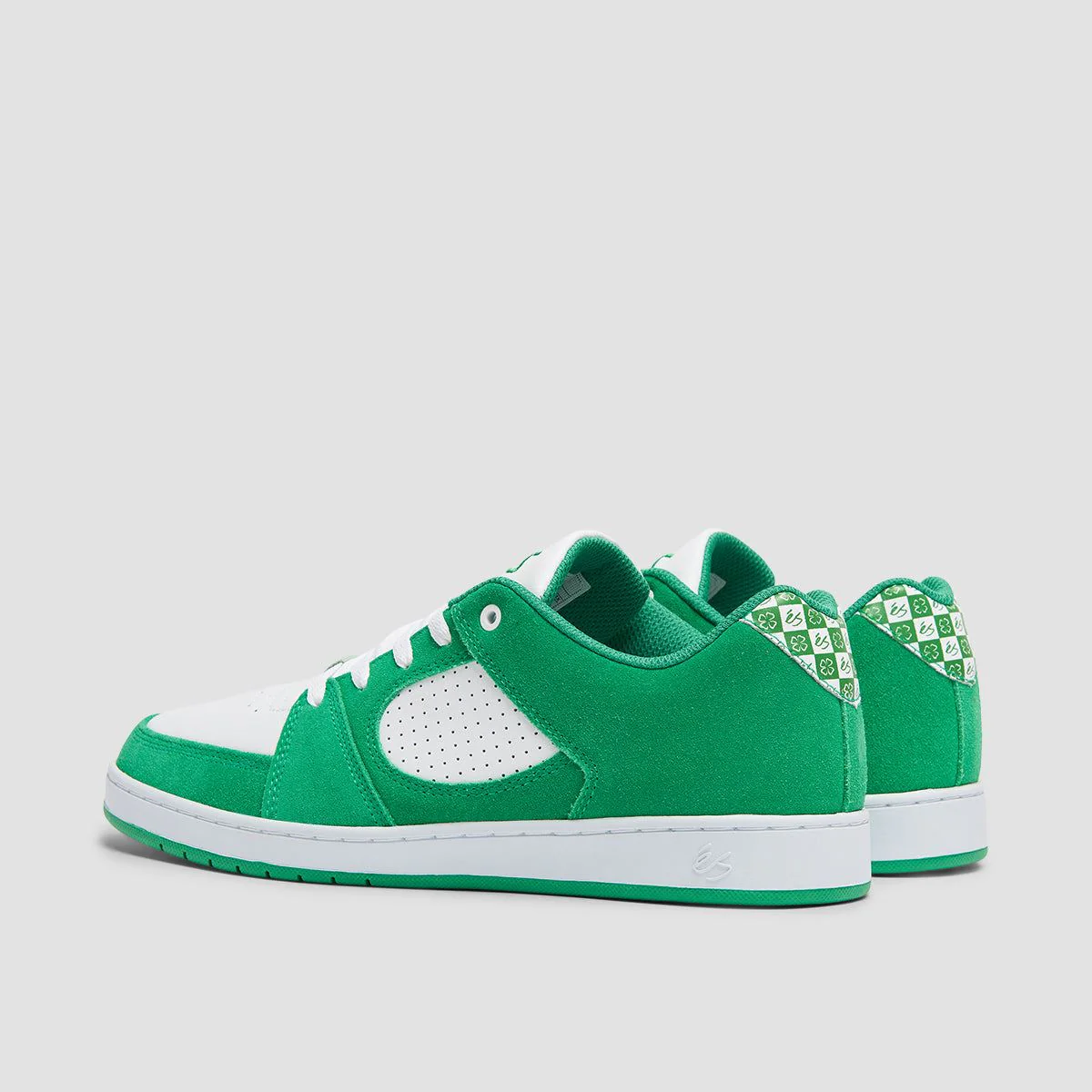 eS Accel Slim Shoes - Green/White - Image 3