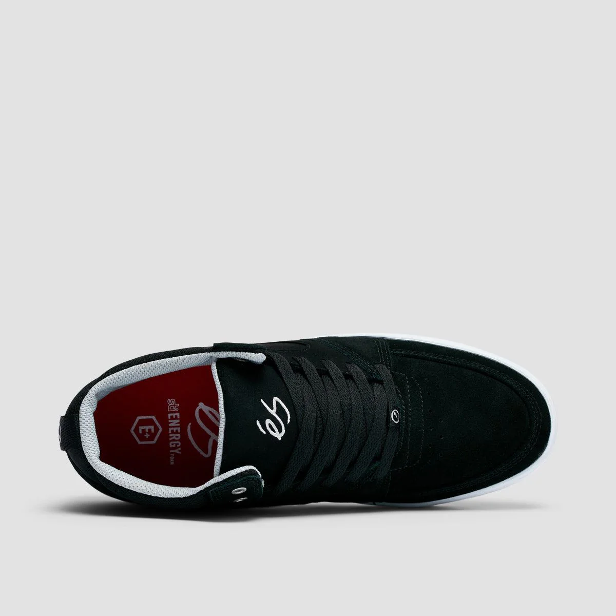 eS Accel Slim Mid Shoes - Black/White/Silver - Image 4