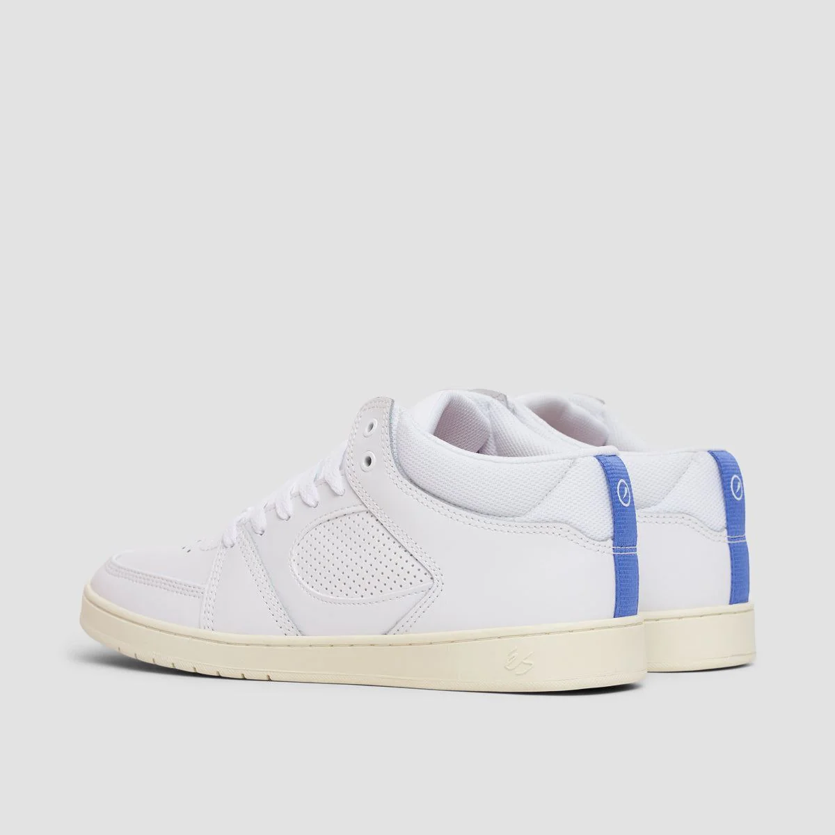 eS Accel Slim Mid Shoes - White/Tan - Image 3