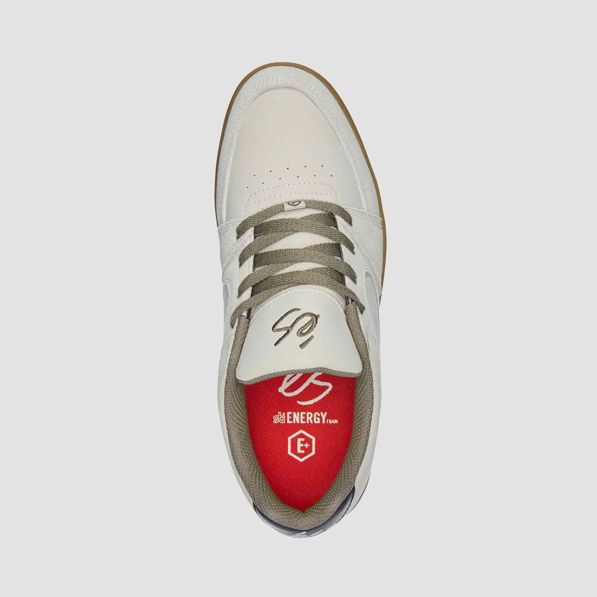 eS Accel Slim Shoes - White/Black/Gum - Image 3