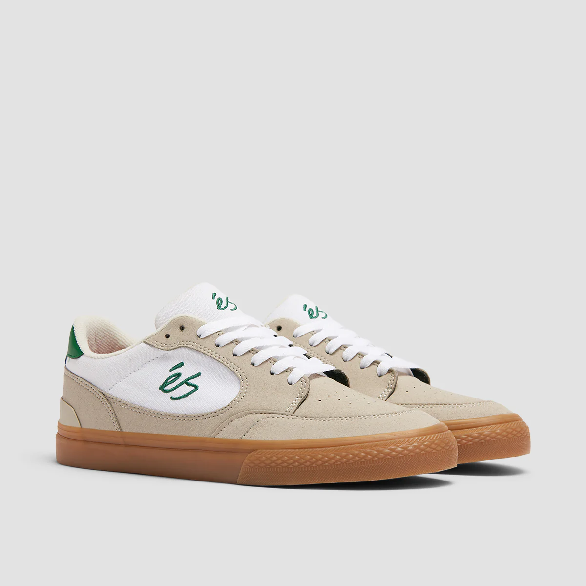 eS Caspian Shoes - Tan/White - Image 2