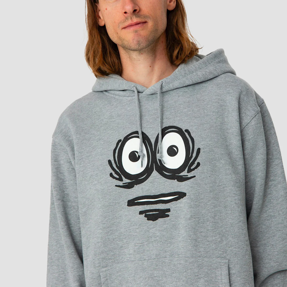 eS Eggcell Eyes Pullover Hoodie Grey/Heather - Image 2