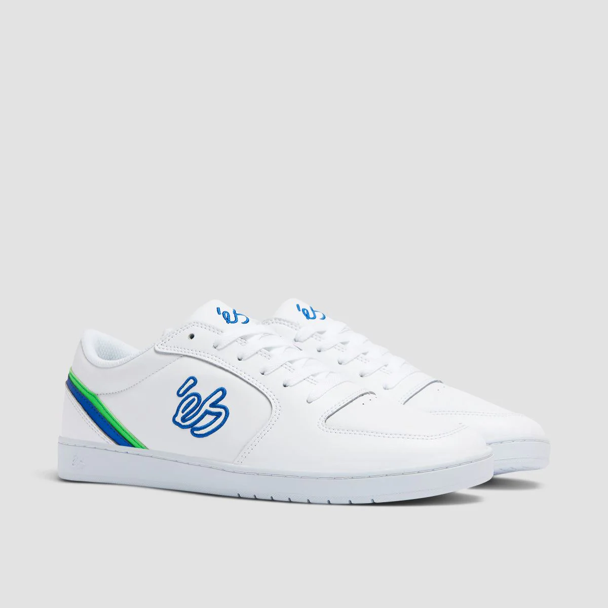 eS Eos Shoes - White/Blue/Green - Image 2