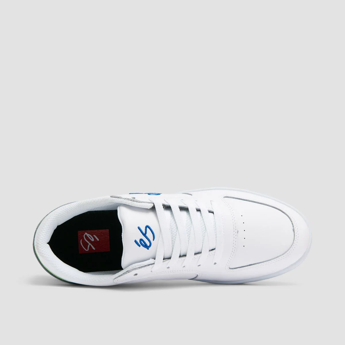 eS Eos Shoes - White/Blue/Green - Image 4